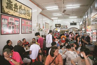 怡保舊街場著名的南香茶餐室 ©劉華/ 旅讀